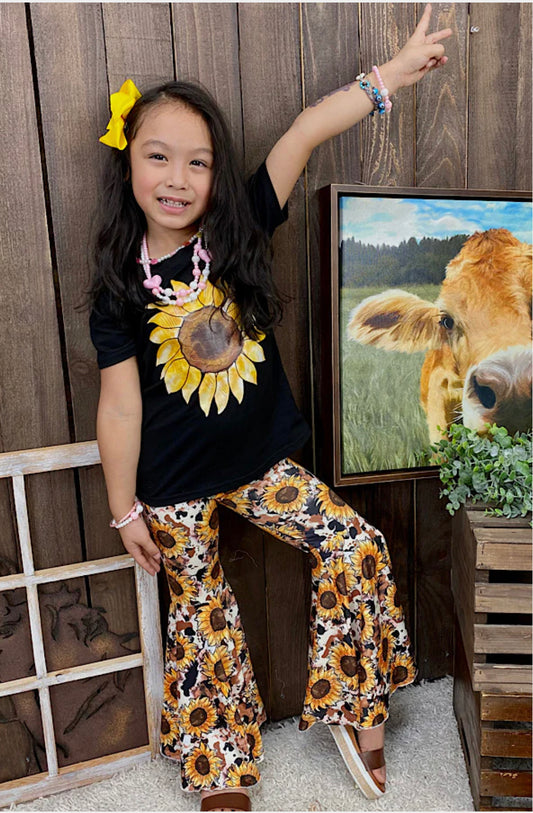 SUNFLOWER GIRLS SET