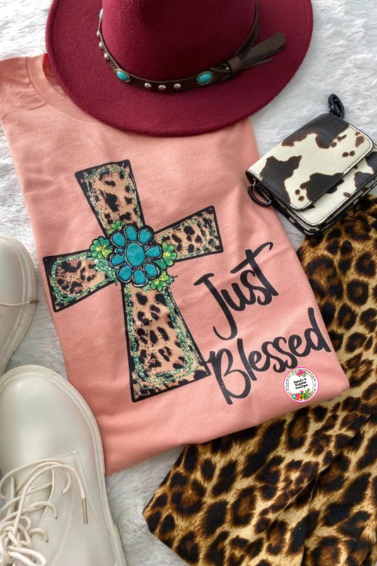 JUST BLESSED TSHIRT- 9