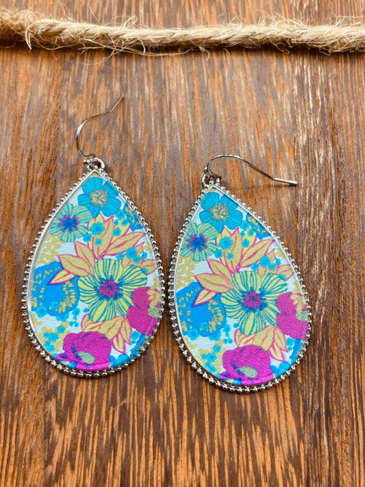 Floral KSI Earrings