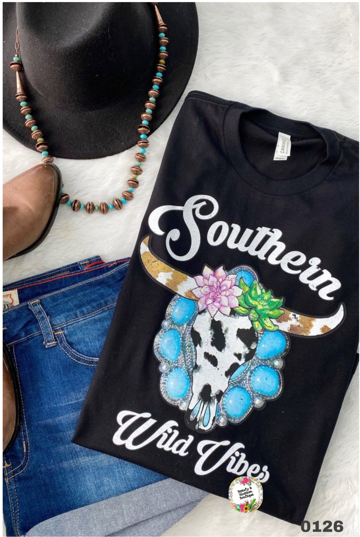 SOUTHERN WILD VIBES TSHIRT- 126