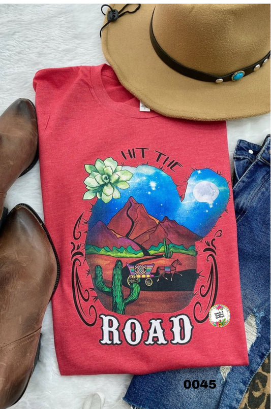 HIT THE ROAD TSHIRT- 45