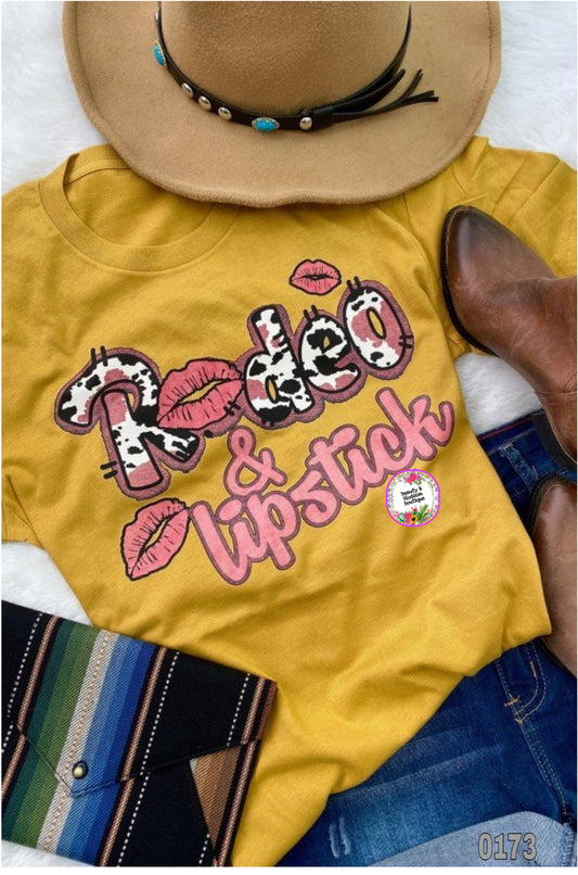 RODEO AND LIPSTICK TSHIRT- 173