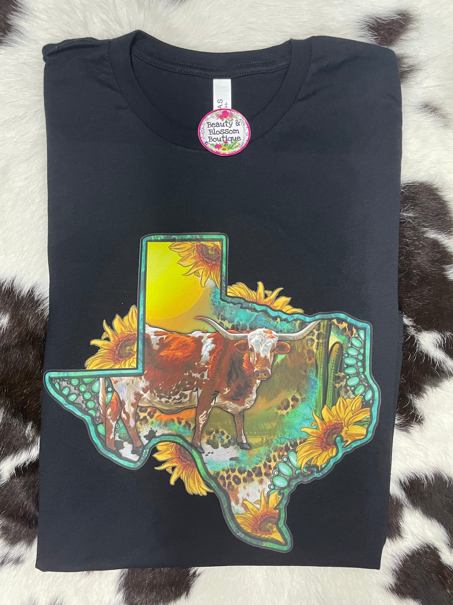 Texas state longhorn tee - 274