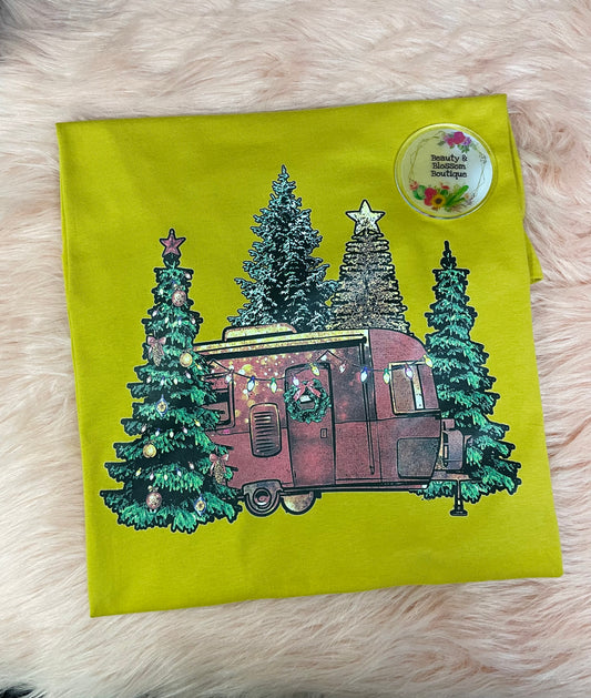 CHRISTMAS CAMPER TEE