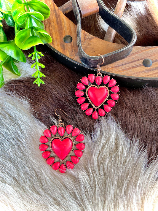 Heart Fashion  Earrings