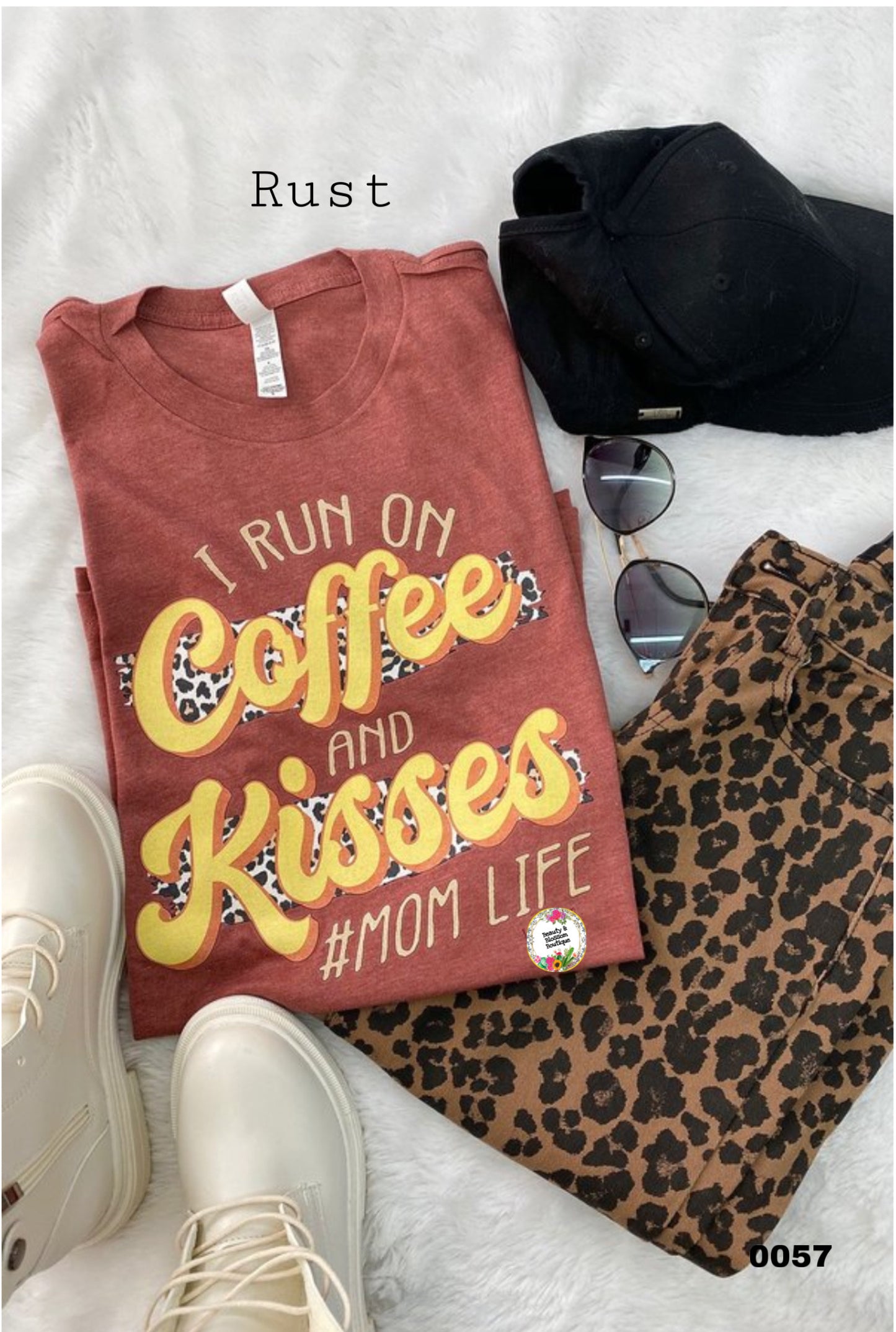 COFFEE AND KISSES TSHIRT- 57