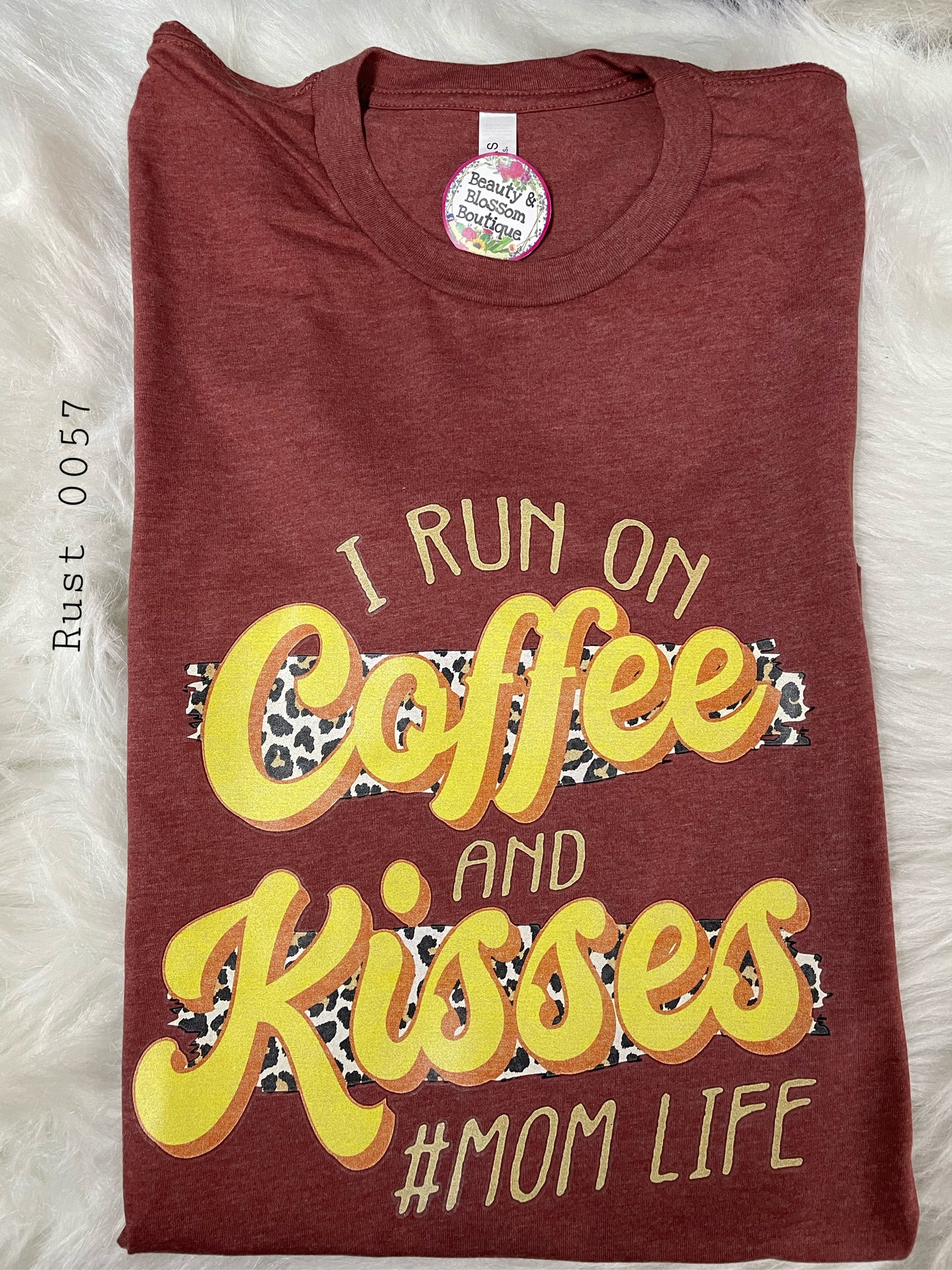 COFFEE AND KISSES TSHIRT- 57