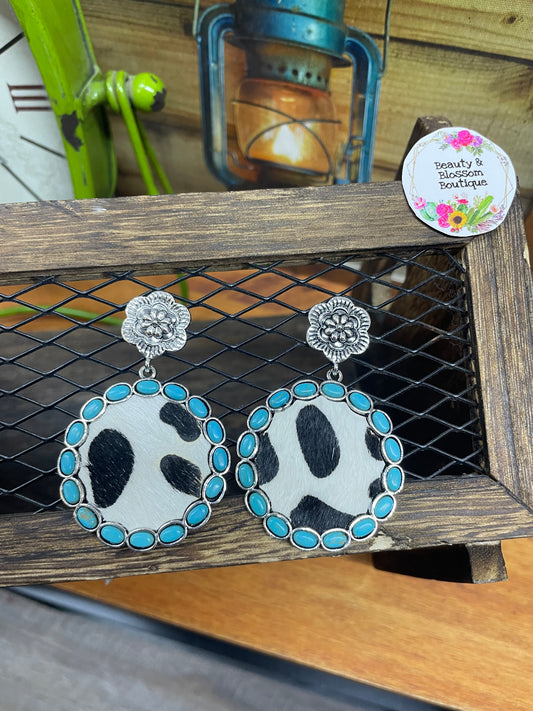 TURQUOISE BABE EARRINGS