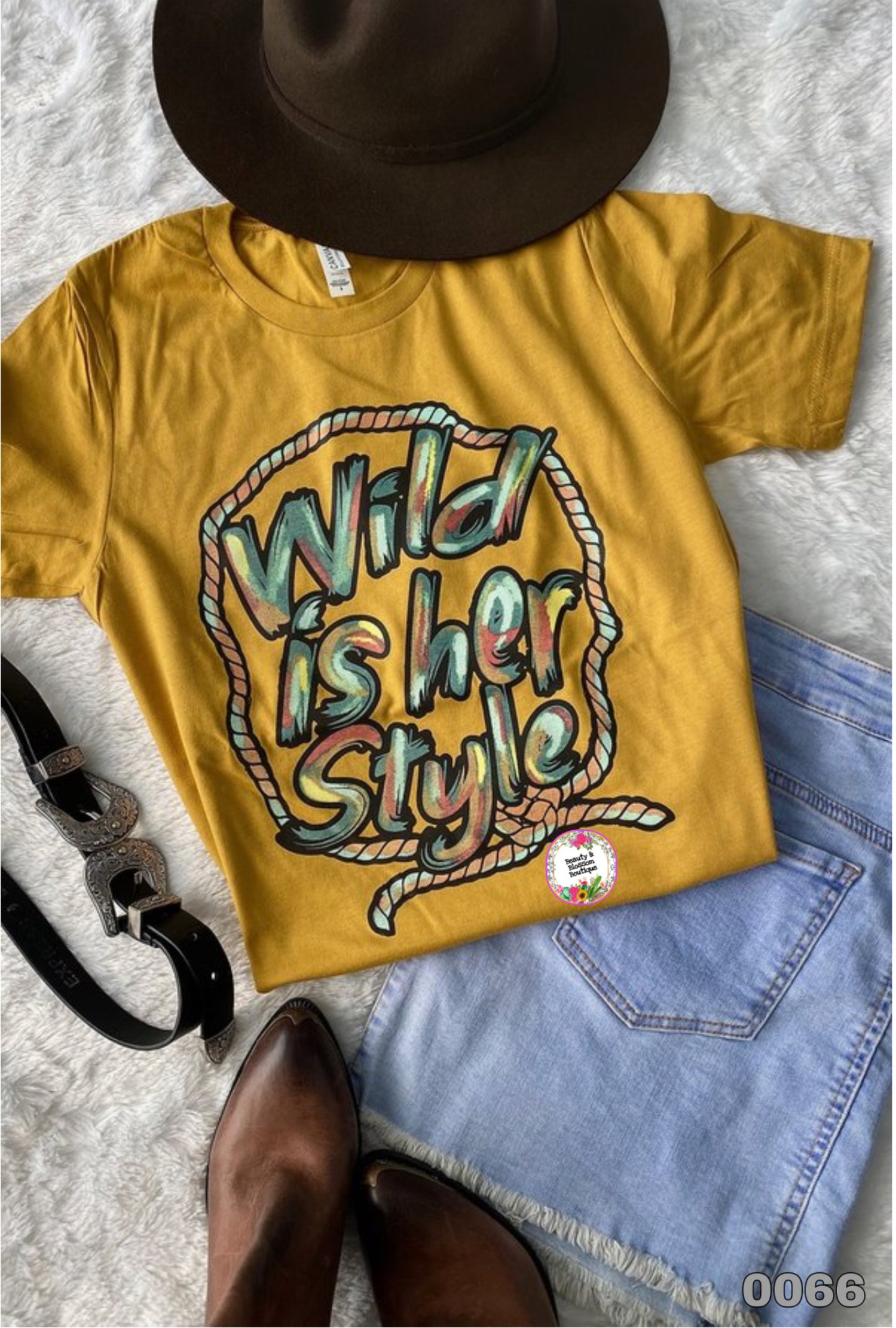 WILD IS HER STYLE TSHIRT- 66