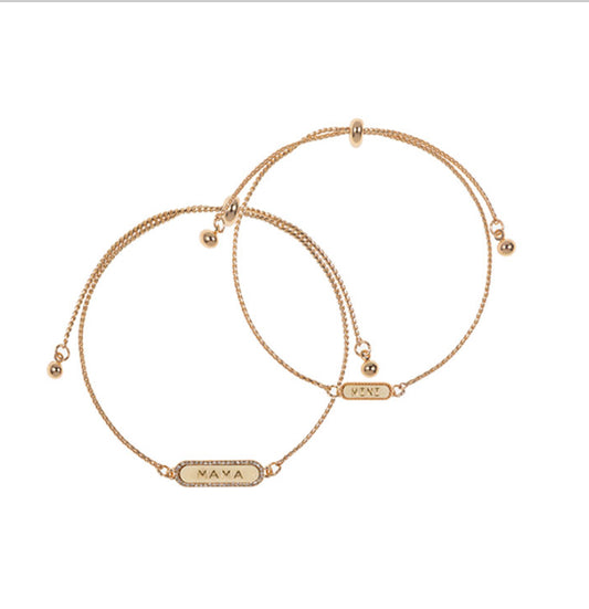 "MINI & MAMA" Bracelets Set