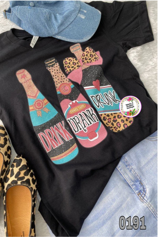 DRINK DRANK DRUNK TEE - 191