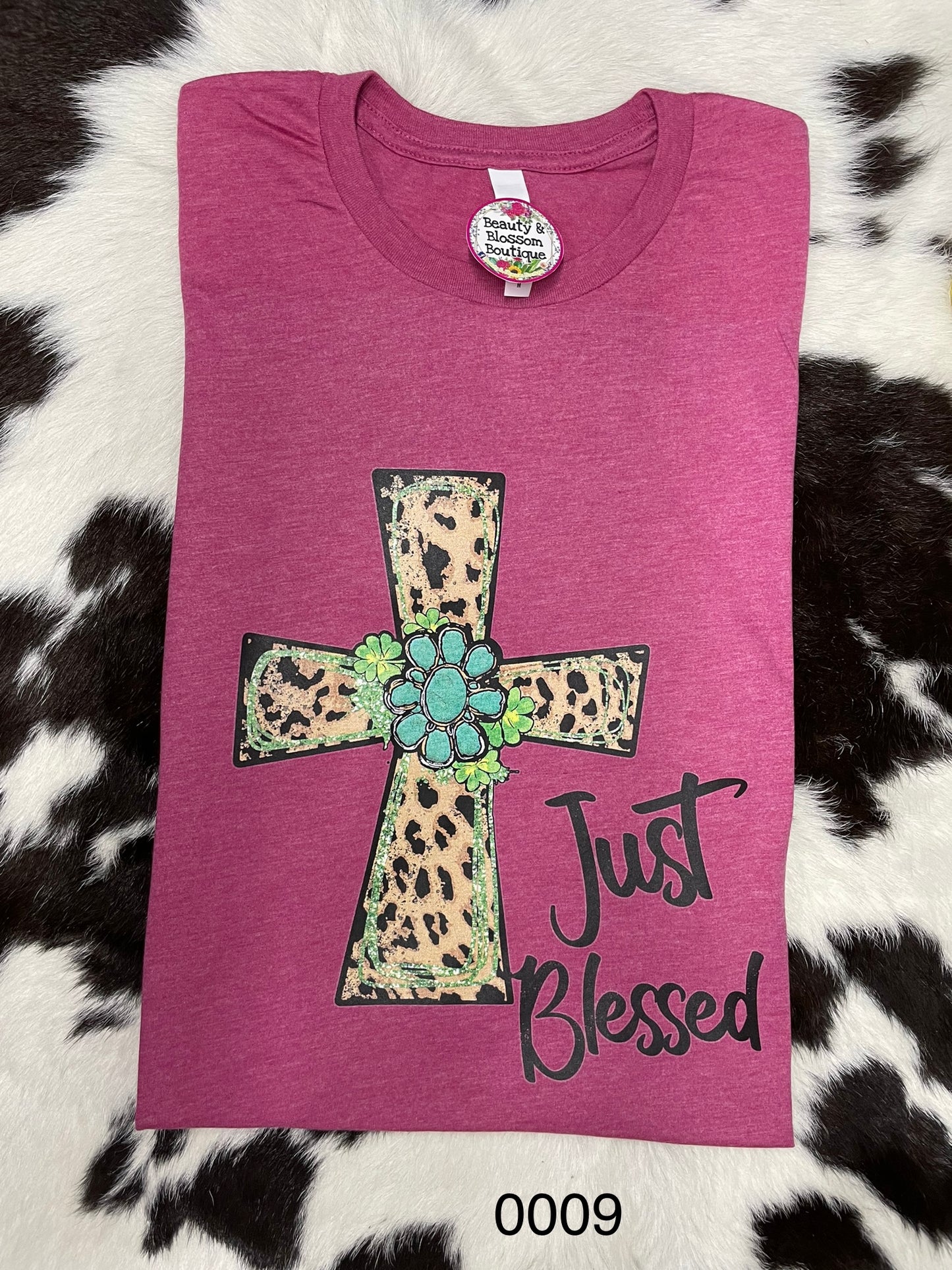 JUST BLESSED TSHIRT- 9