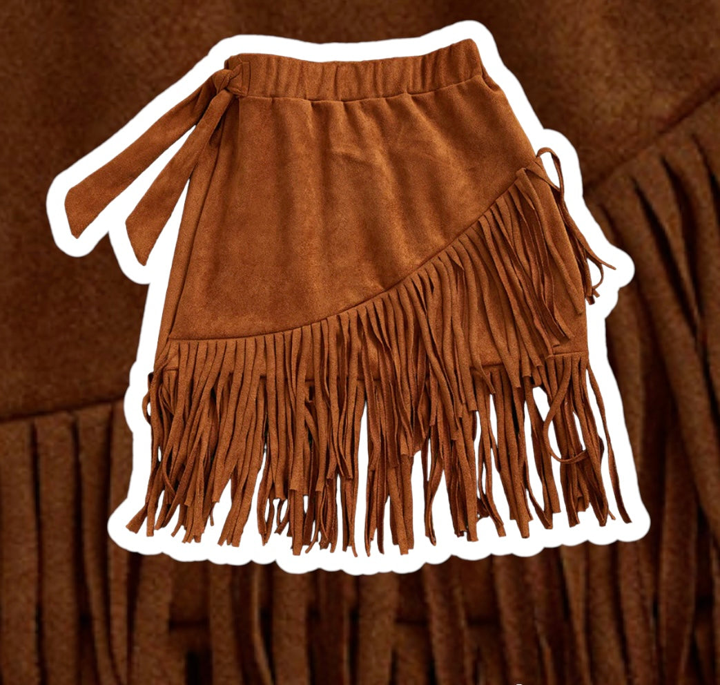 GALILEA FRINGE SKIRT GIRLS