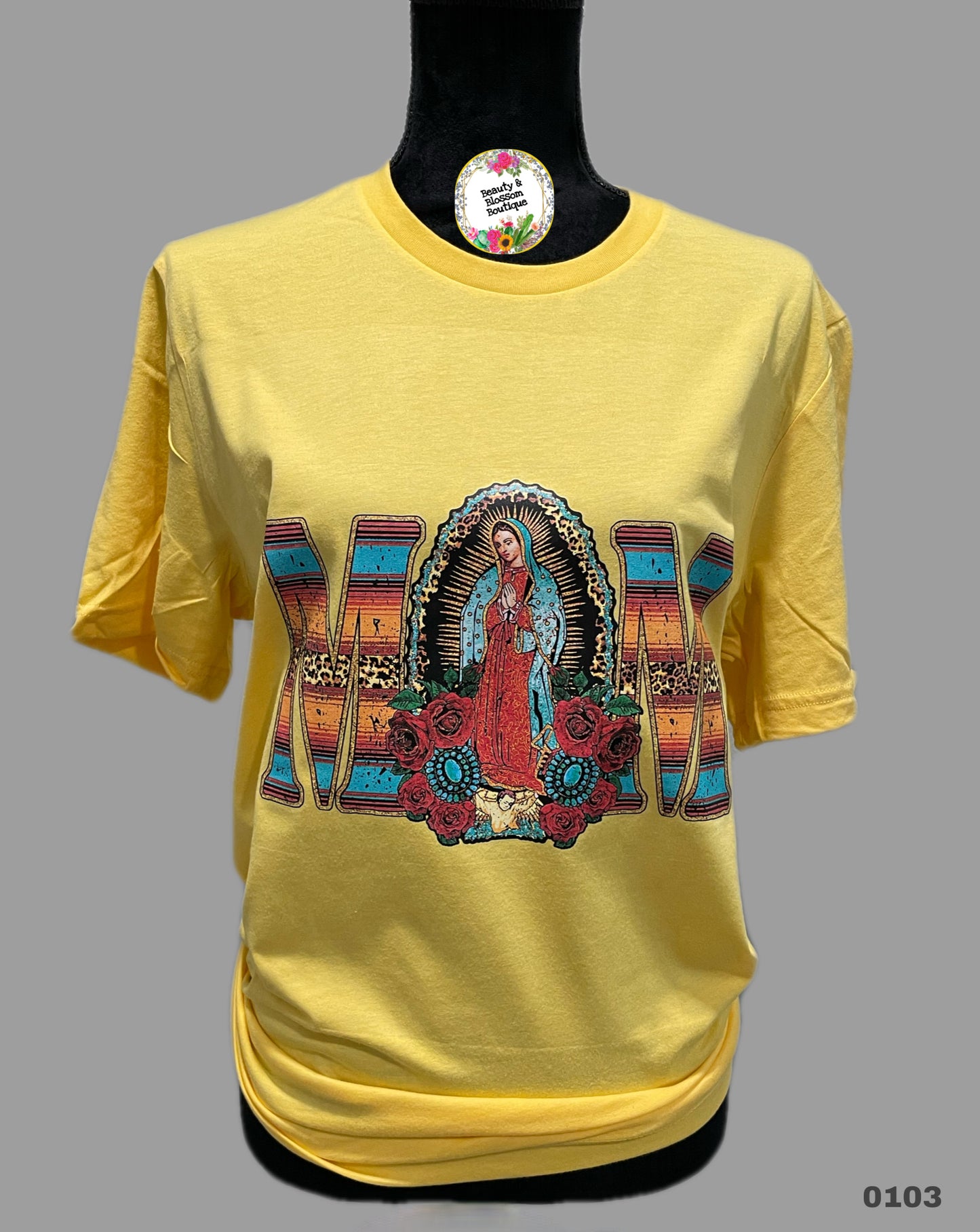 VIRGIN MARY MOM TSHIRT- 103