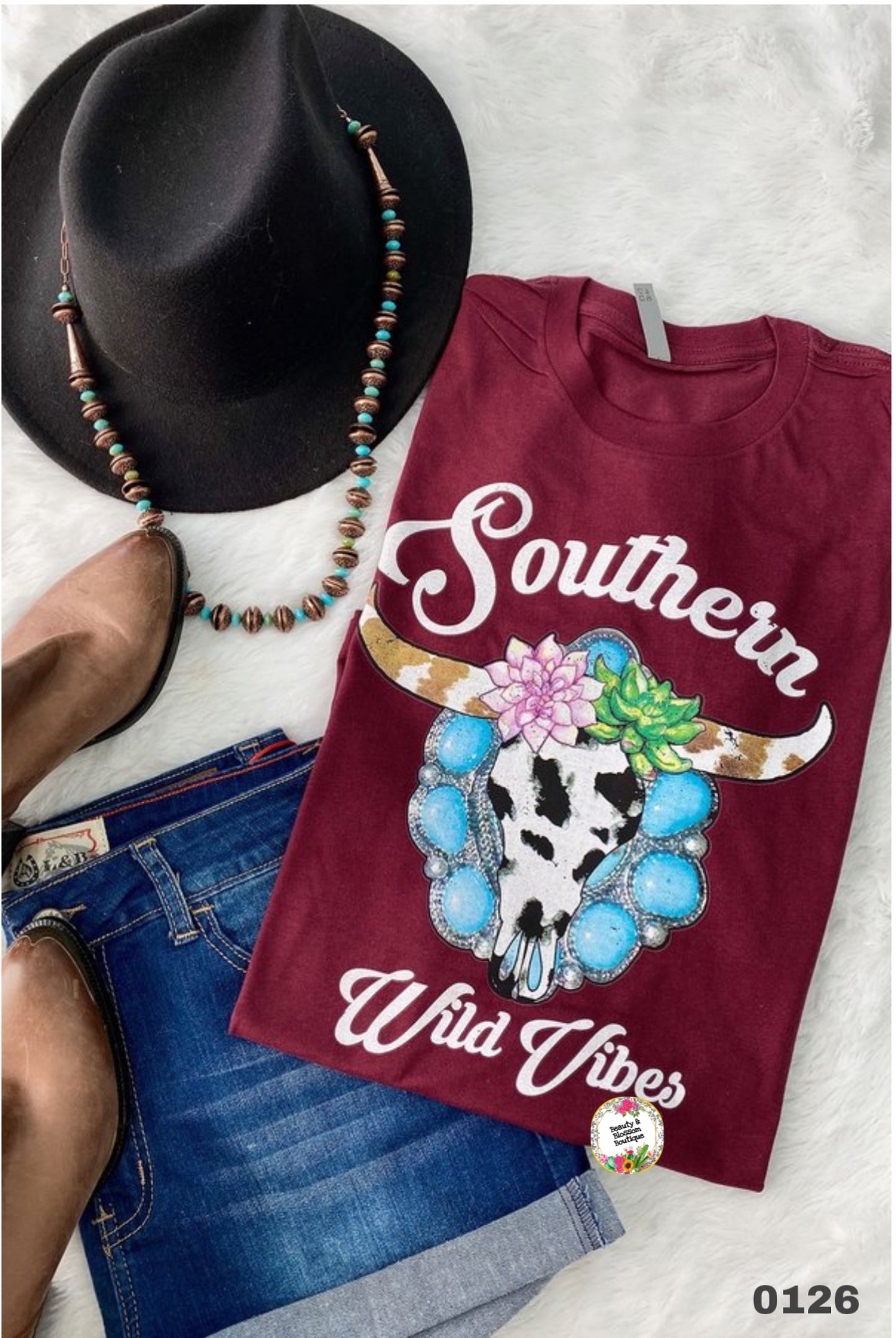 SOUTHERN WILD VIBES TSHIRT- 126