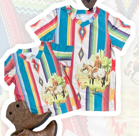 MOMMY & ME - AZTEC/ SERAPE - KIDS