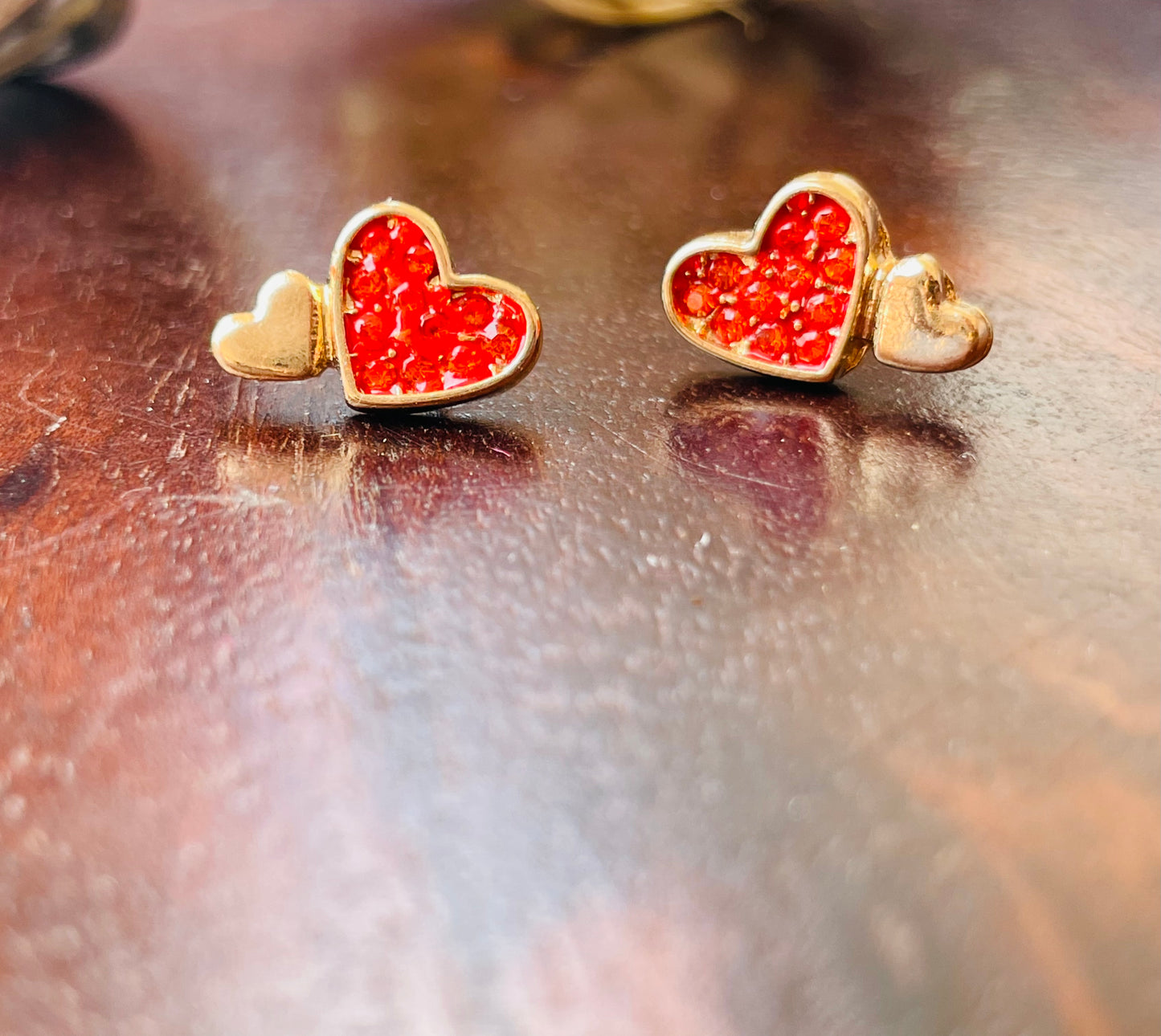 BE MINE STUD EARRINGS