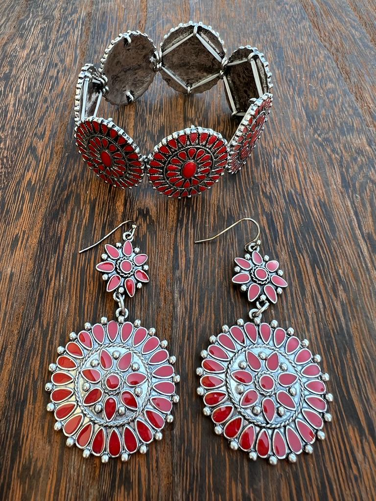 Concho Red Set