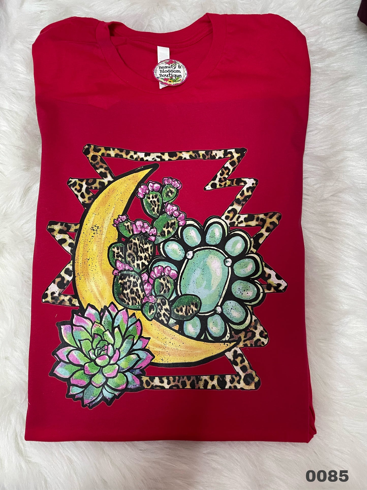 MOON & TURQUOISE TSHIRT - 85