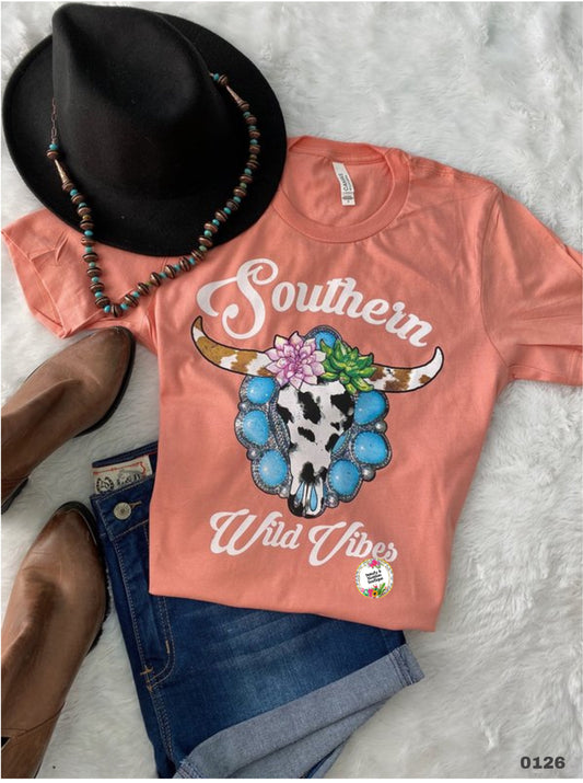 SOUTHERN WILD VIBES TSHIRT- 126