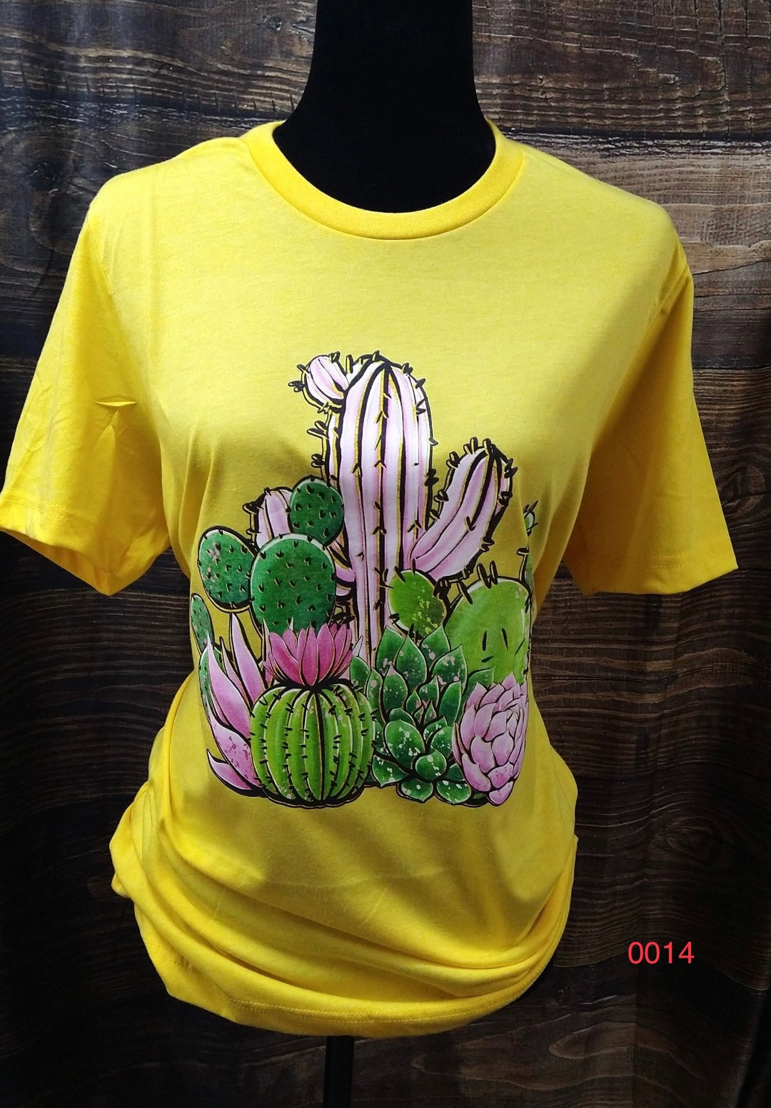 PINK CACTUS T-SHIRT- 14