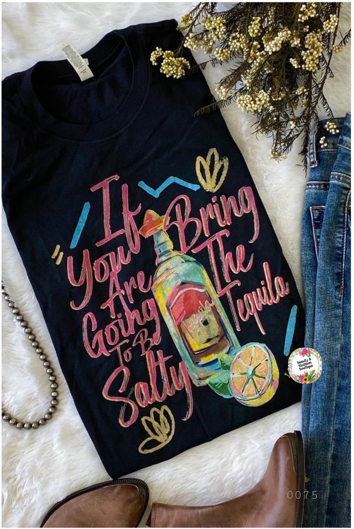 SALTY TEQUILA TSHIRT- 75