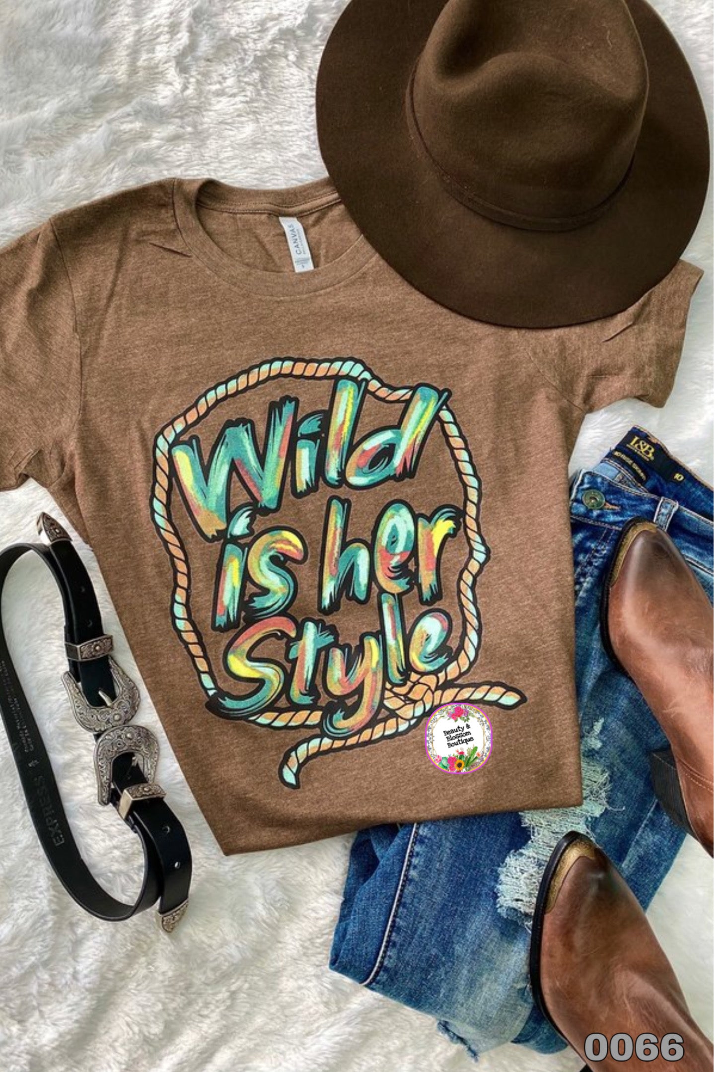 WILD IS HER STYLE TSHIRT- 66