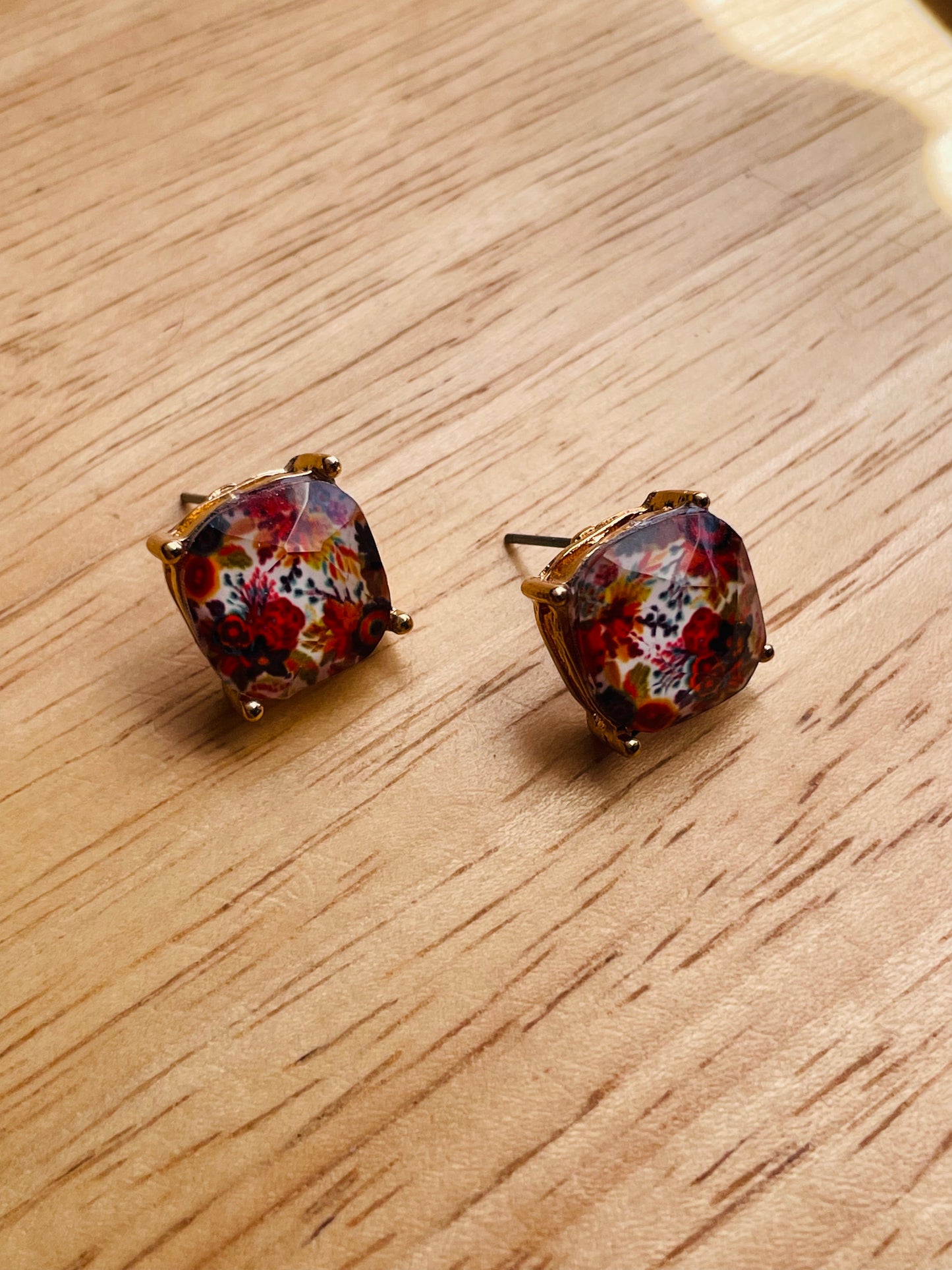 Floral Stud Earrings